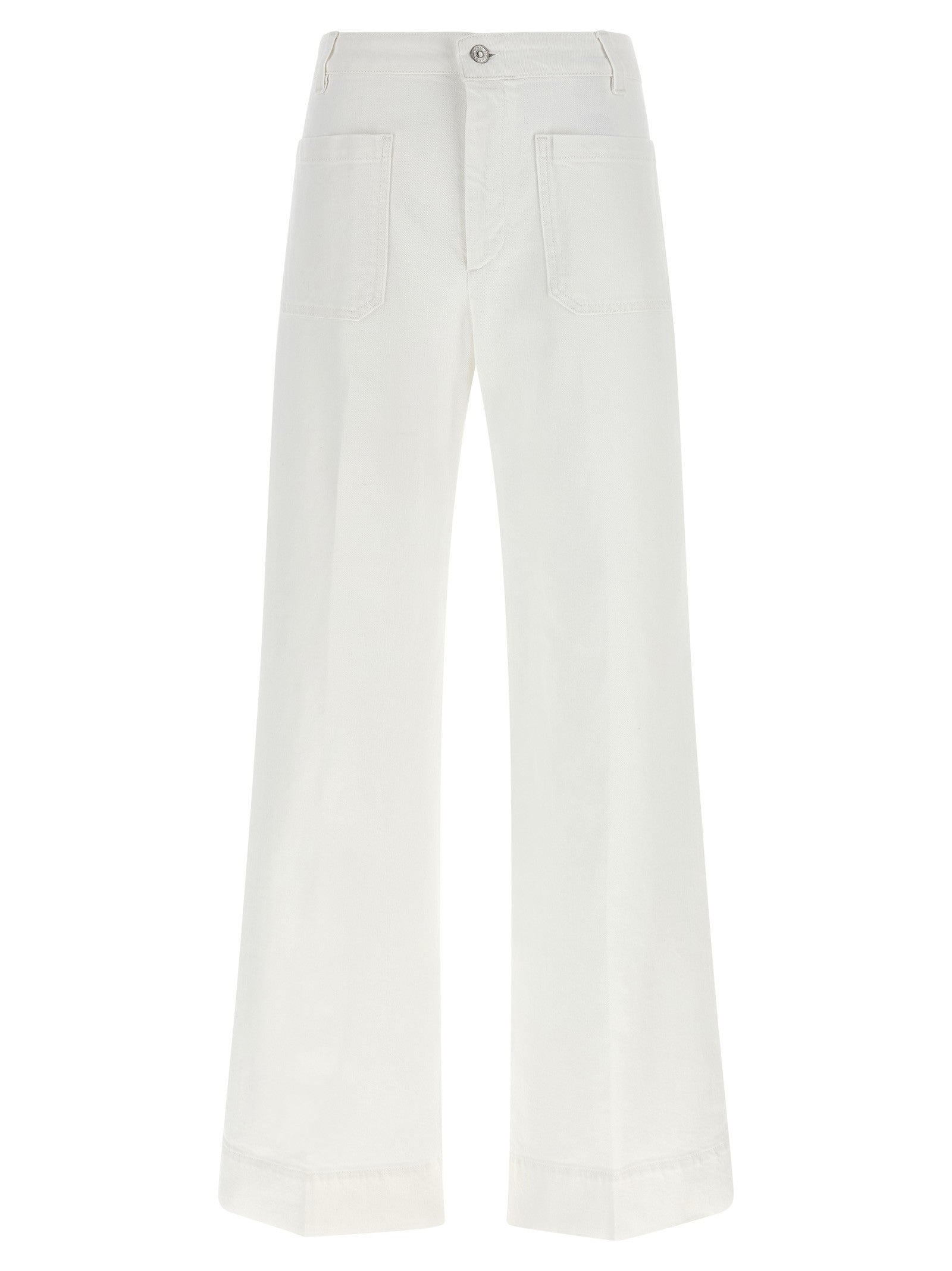 Victoria Beckham Alina Jeans White
