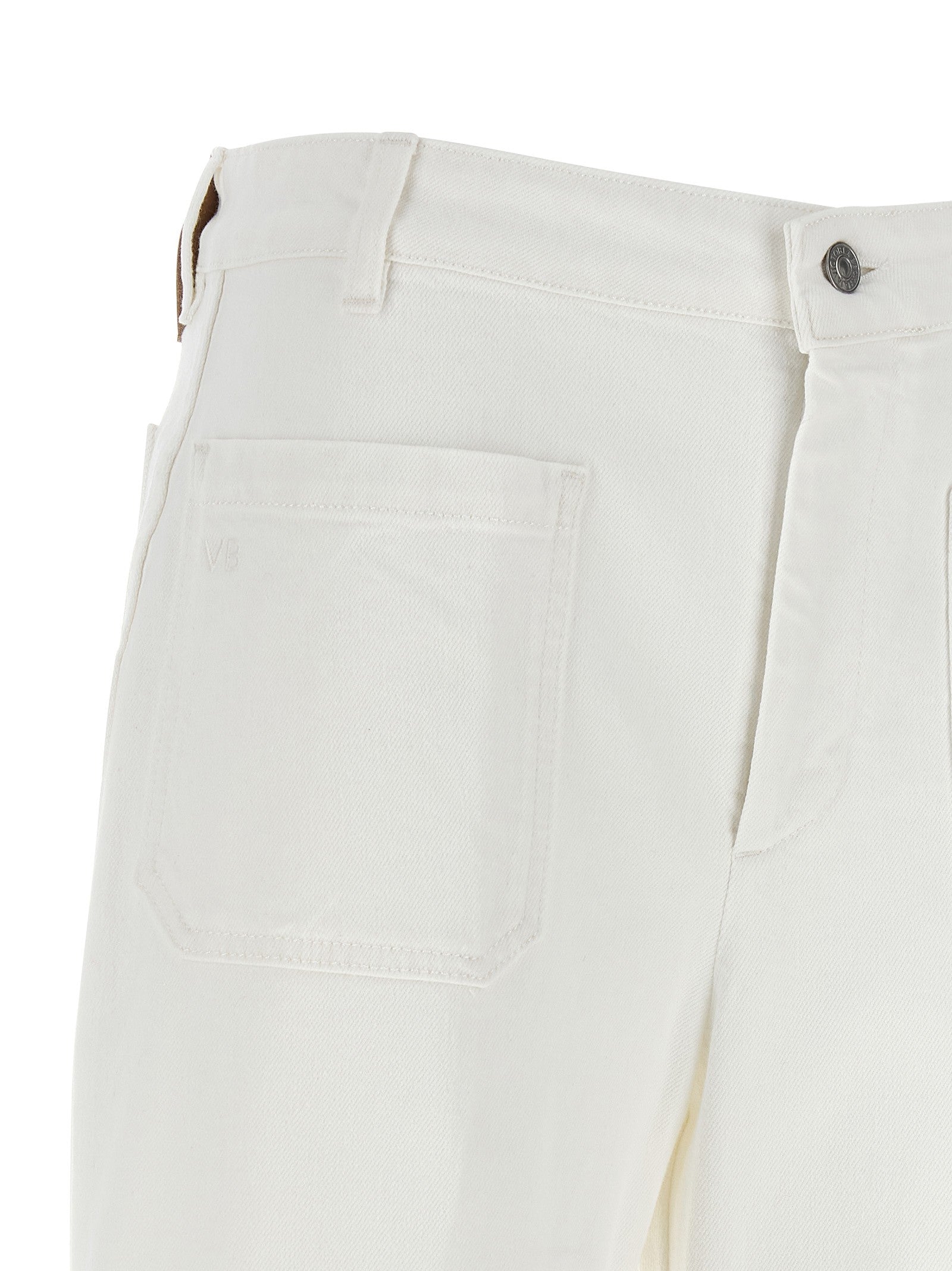 Victoria Beckham Alina Jeans White