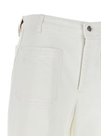 Victoria Beckham Alina Jeans White