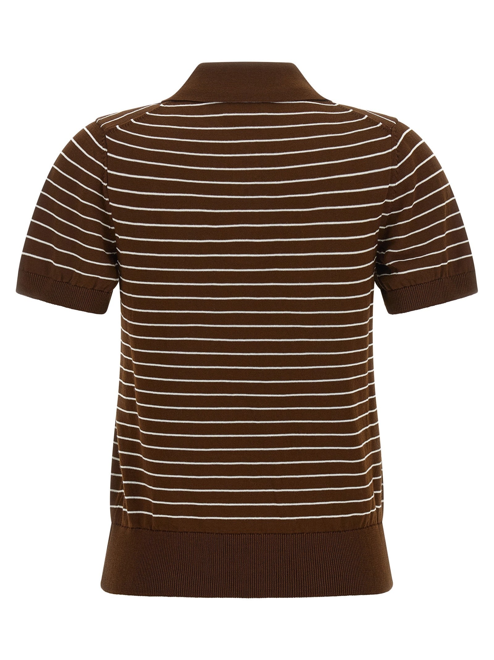 A.P.C Aline Polo Shirt Brown