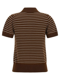 A.P.C Aline Polo Shirt Brown