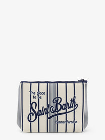 Mc2 Saint Barth Men's Aline Scuba Clutch Blue