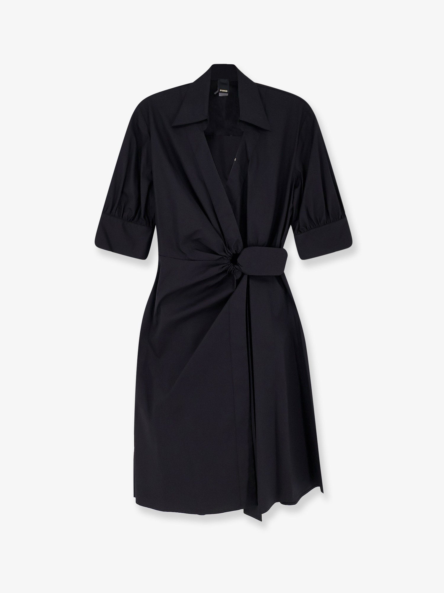 Pinko Women's Aline Stretch Cotton Dress Black