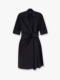 Pinko Women's Aline Stretch Cotton Dress Black