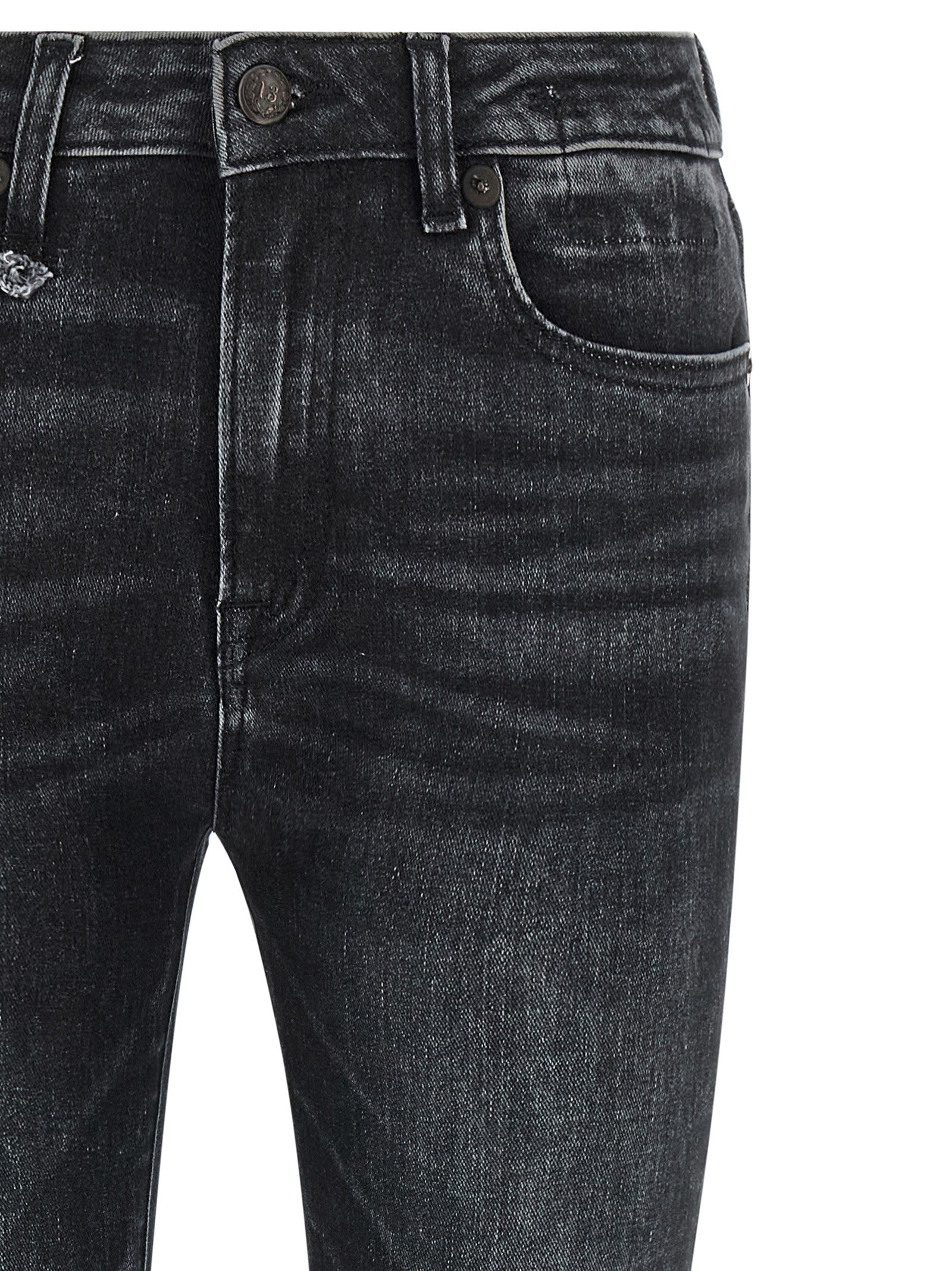R13 Alison Jeans Black