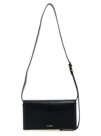 Jil Sander All Day Crossbody Bag Black