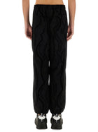 Versace Jeans Couture Men's All over Chain Jogging Pants Black, view 3