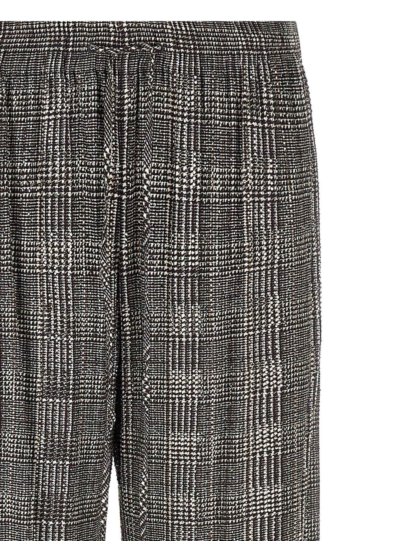 Ermanno Scervino All over Crystal Pants Grey