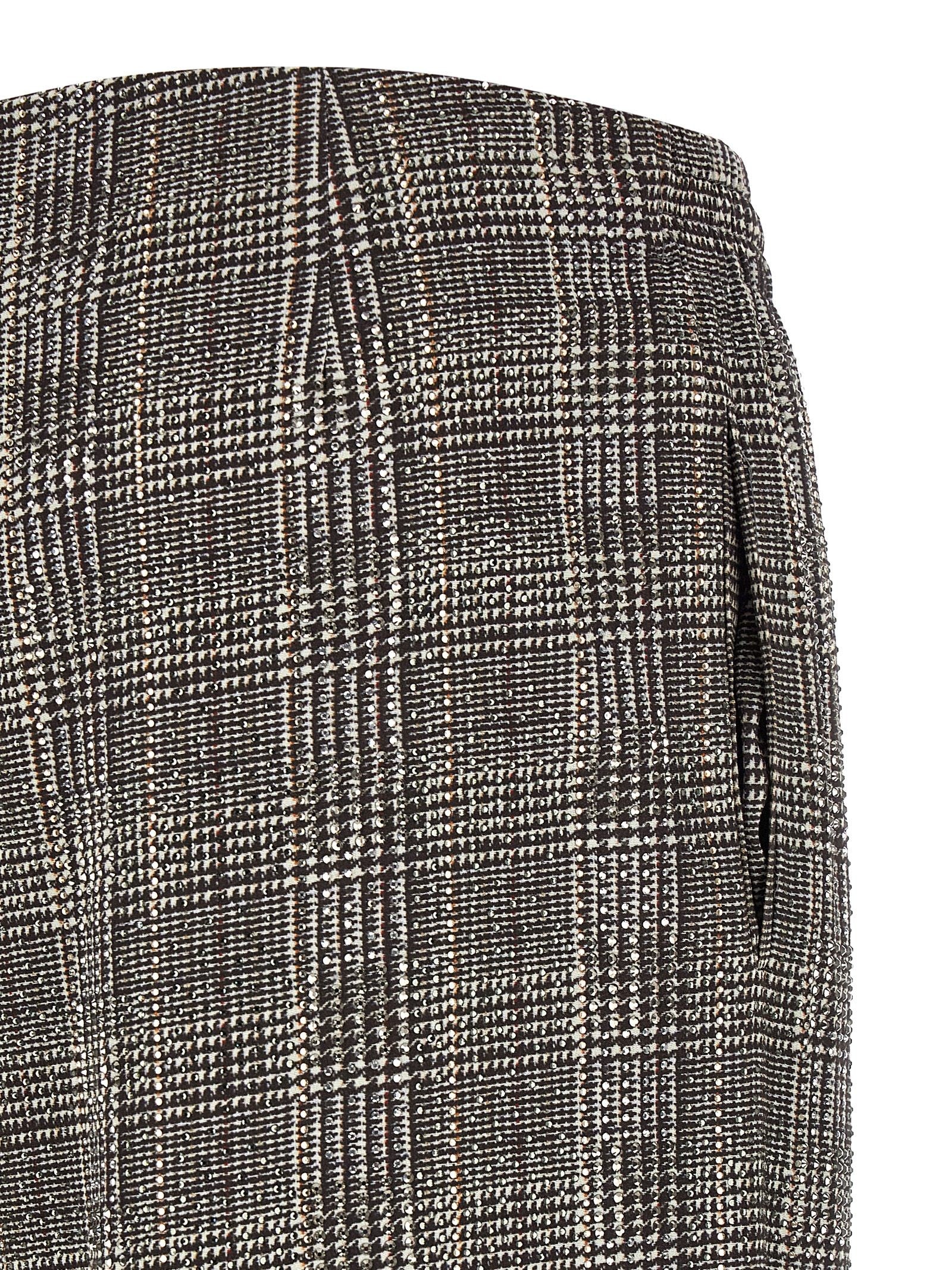 Ermanno Scervino All over Crystal Pants Grey