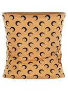 Marine Serre All over Moon Top Beige