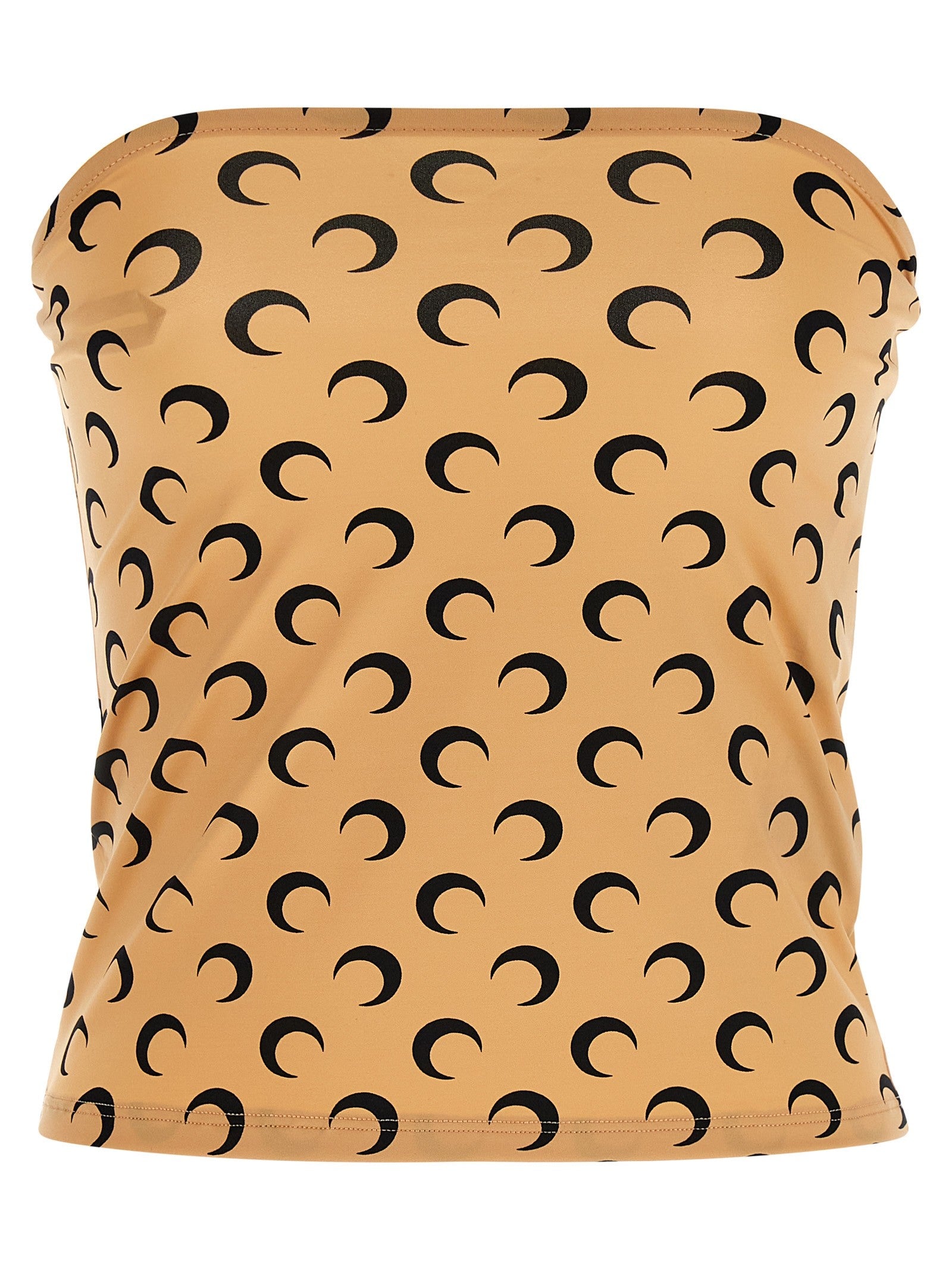 Marine Serre All over Moon Top Beige