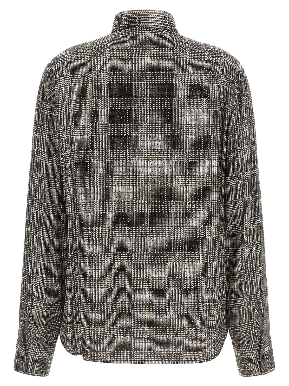 Ermanno Scervino All over Rhinestone Shirt Grey, view 2