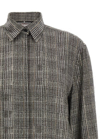 Ermanno Scervino All over Rhinestone Shirt Grey