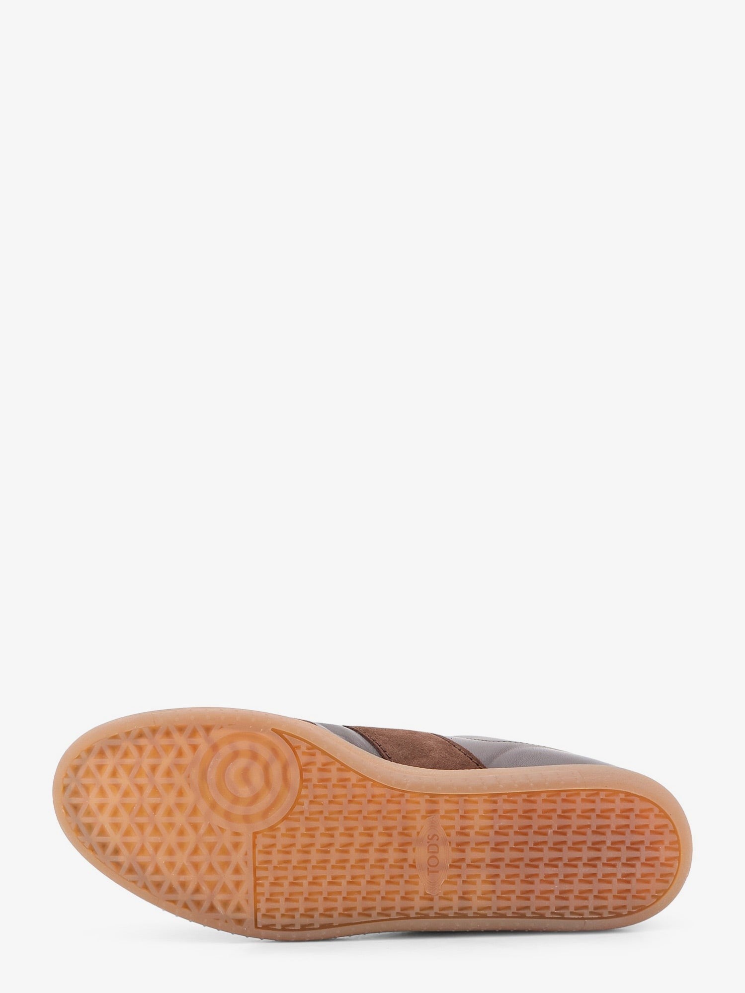 Tod's Men's Allacciata Cassetta Leather and Suede Sneakers Brown