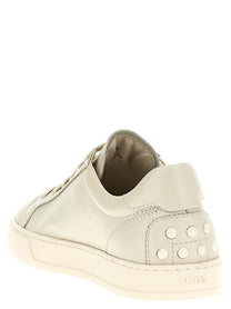Tod's Allacciata Cassetta Sneakers White