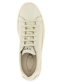 Tod's Allacciata Cassetta Sneakers White