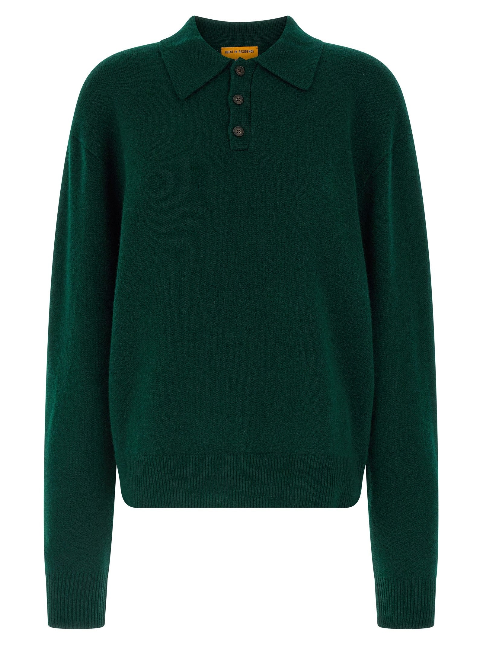 Guest In Residence Allday Polo Shirt Green