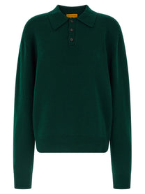 Guest In Residence Allday Polo Shirt Green