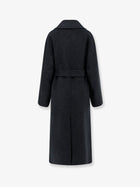 Hevò Women's Alliste Wool Coat Grey, view 2