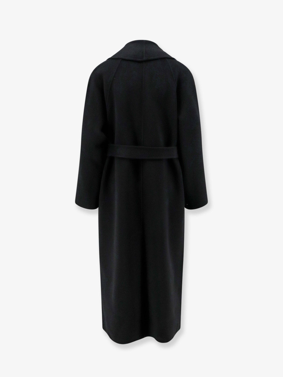 Hevò Women's Alliste Wool Coat Black, view 2