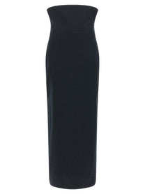 ISSEY MIYAKE Allow Long Skirt Black