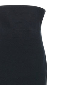 ISSEY MIYAKE Allow Long Skirt Black