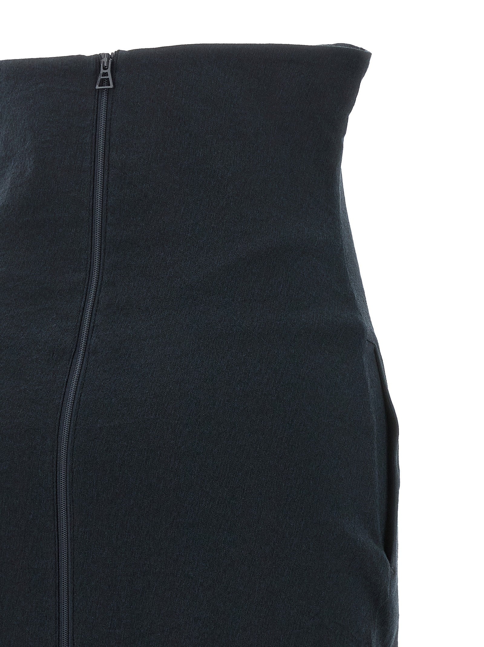 ISSEY MIYAKE Allow Long Skirt Black