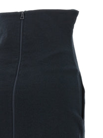 ISSEY MIYAKE Allow Long Skirt Black
