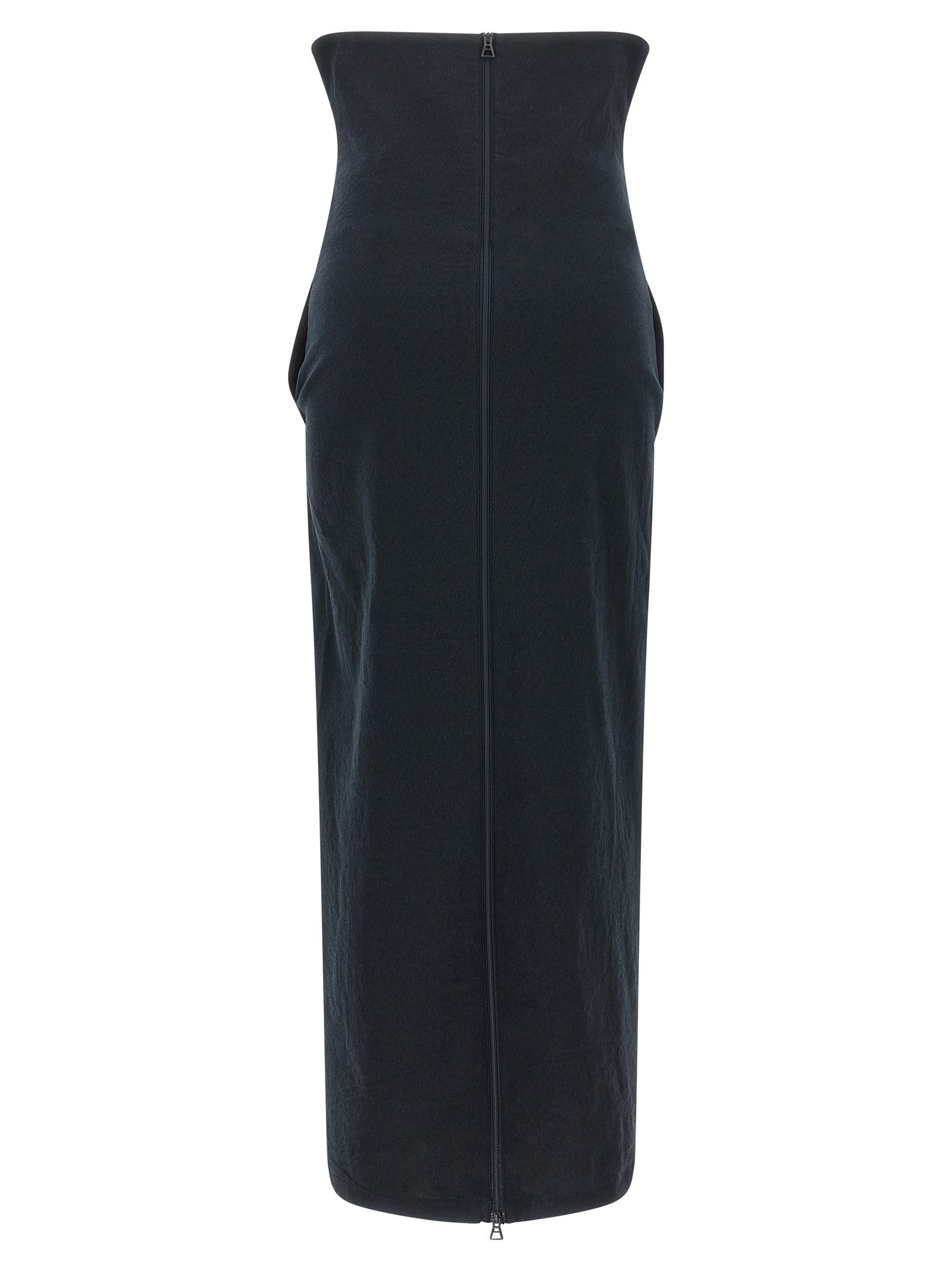 ISSEY MIYAKE Allow Long Skirt Black