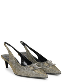 Celine Women's Alma Triomphe Iridescend Slingback Multicolor