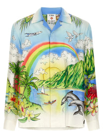 Casablanca Aloha Shirt Gold