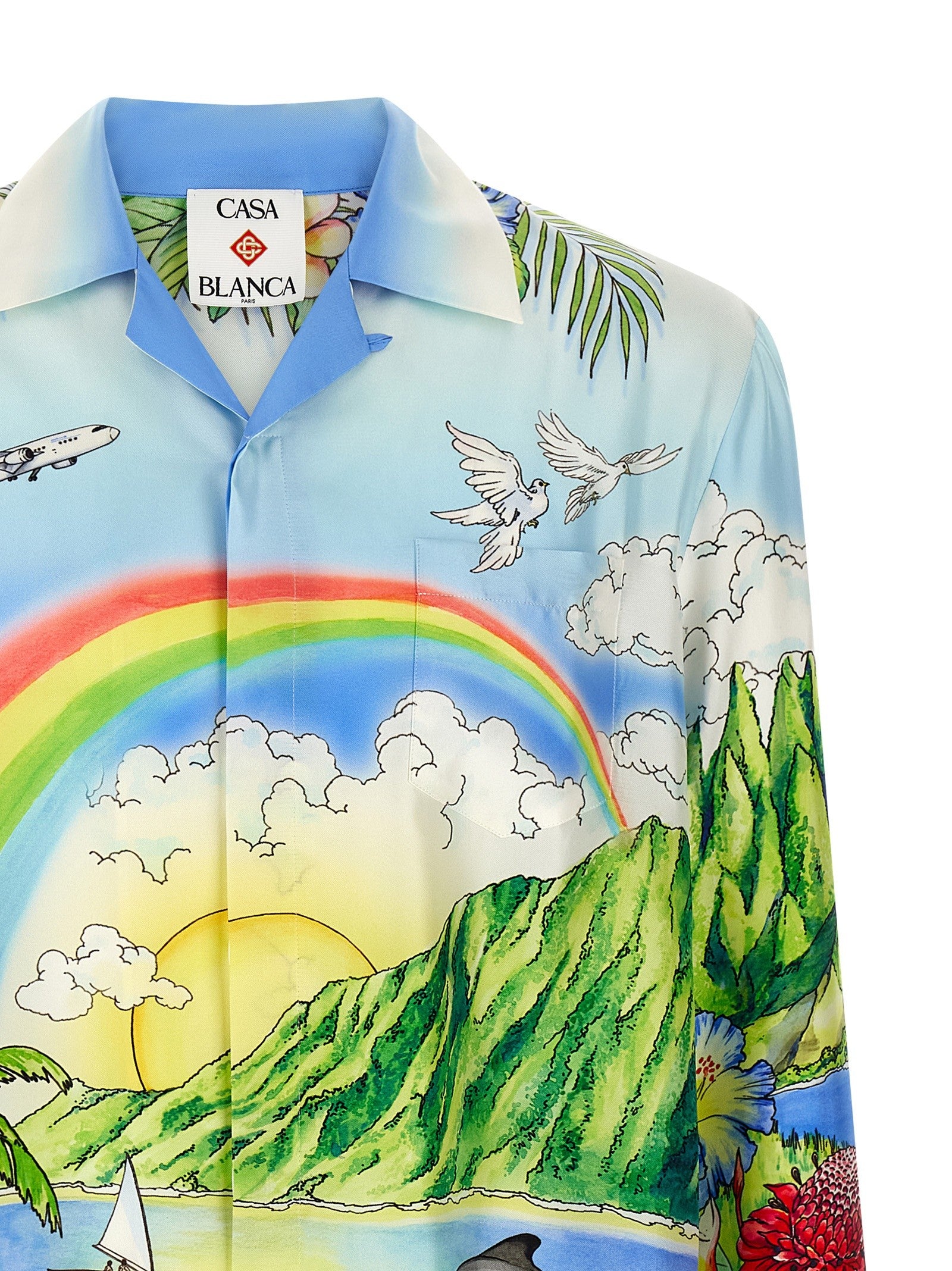 Casablanca Aloha Shirt Gold