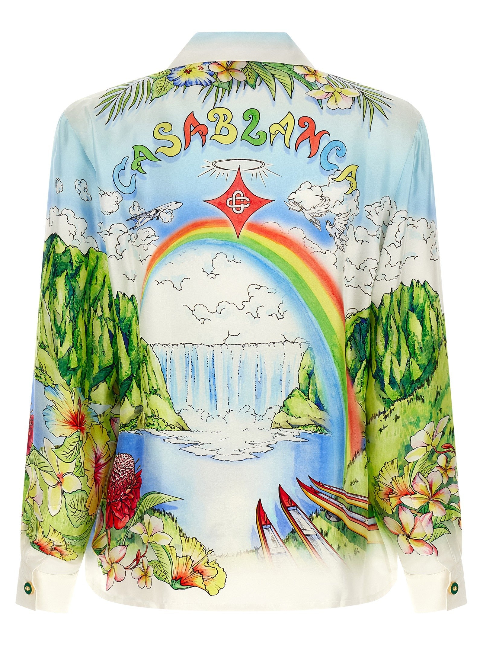 Casablanca Aloha Shirt Gold