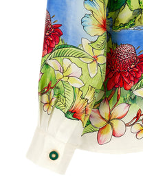 Casablanca Aloha Shirt Gold
