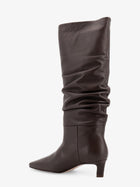 Alohas Women's Kalila Leather Boots Brown, view 3