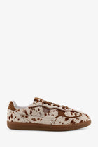 Alohas Women's Tb Ponyskin Sneakers Beige