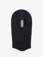 Rick Owens Men's Alpaca and Wool Blend Balaclava Black