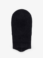 Rick Owens Men's Alpaca and Wool Blend Balaclava Black, view 2