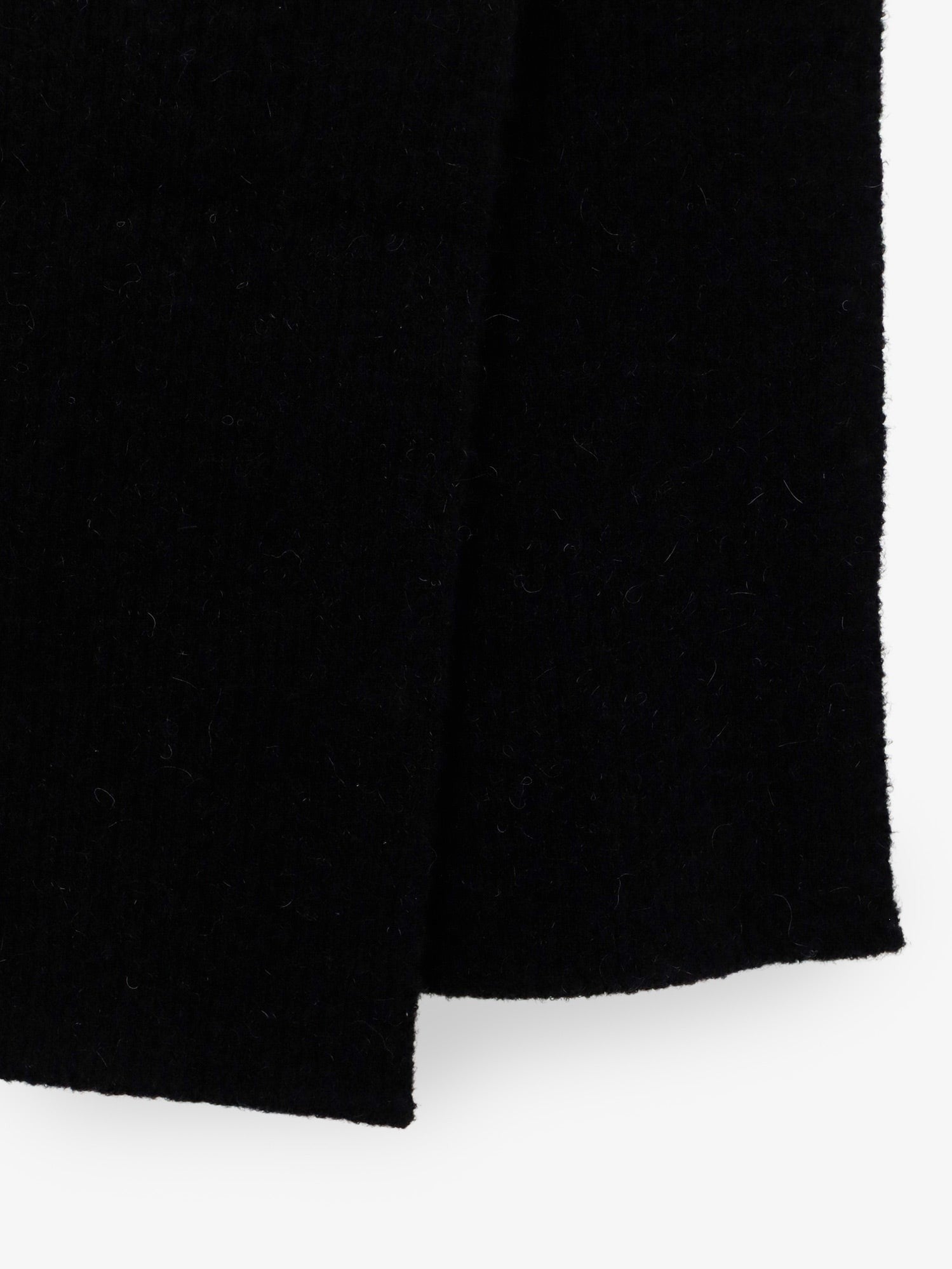 Rick Owens Women's Alpaca and Wool Blend Scarf Black