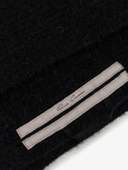 Rick Owens Women's Alpaca and Wool Blend Scarf Black, view 2