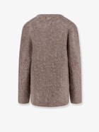 R2W Women's Alpaca Blend Cardigan Beige, view 4