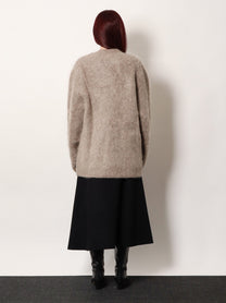 R2W Women's Alpaca Blend Cardigan Beige