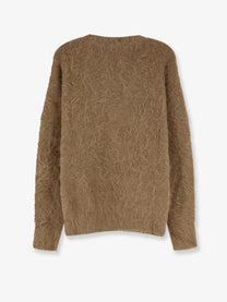 Alysi Women's Alpaca Blend Cardigan Beige