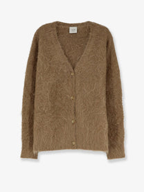 Alysi Women's Alpaca Blend Cardigan Beige