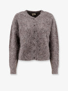 Alysi Women's Alpaca Blend Cardigan Grey