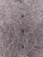 Alysi Women's Alpaca Blend Cardigan Grey, view 3