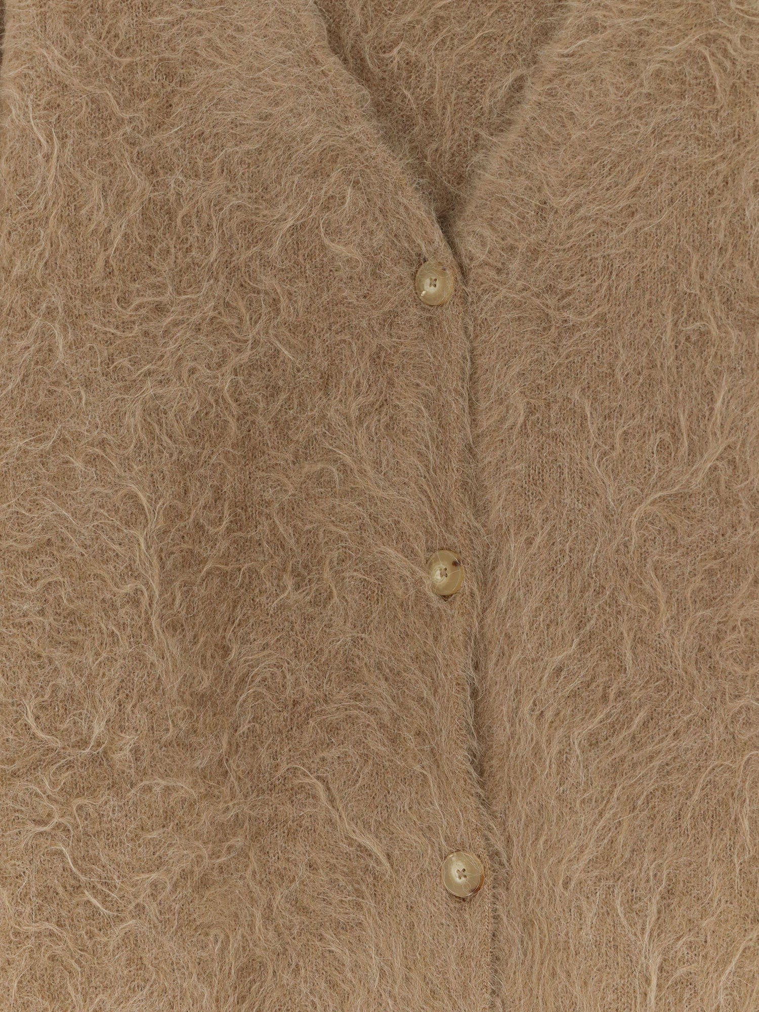 Alysi Women's Alpaca Blend Cardigan Beige