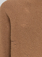 Laneus Men's Alpaca Blend Sweater Beige, view 3