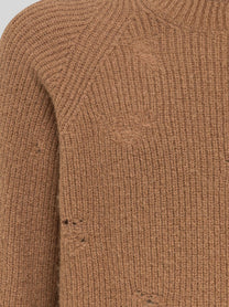 Laneus Men's Alpaca Blend Sweater Beige, view 3
