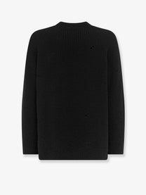 Laneus Men's Alpaca Blend Sweater Black